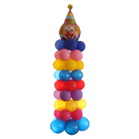 Фигура из шаров "Высокий клоун" (2 метра)